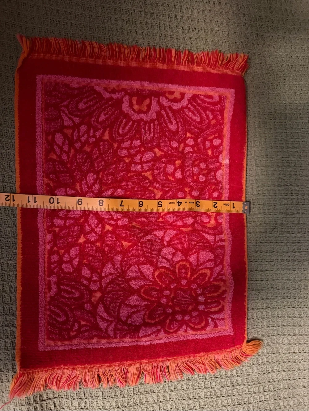 Set of 5! Vintage 60s 70s Callaway bath towels Label of Luxury